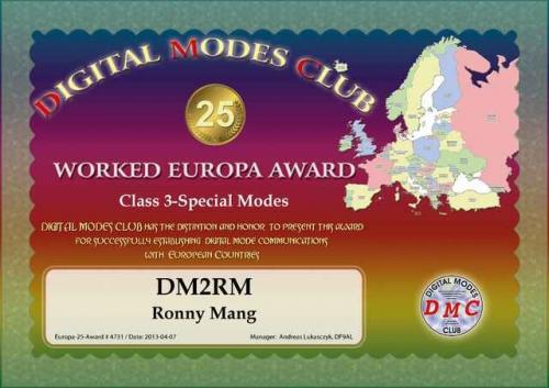 Europa-25 4731 DM2RM